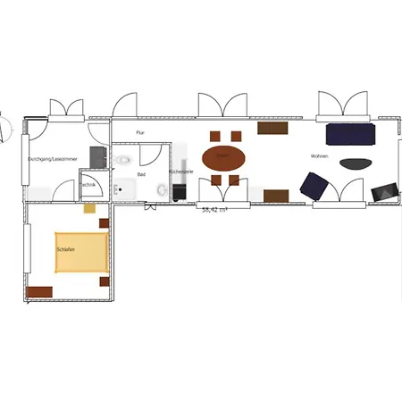 Ferienhaus Grafenland Dersum Esterno foto